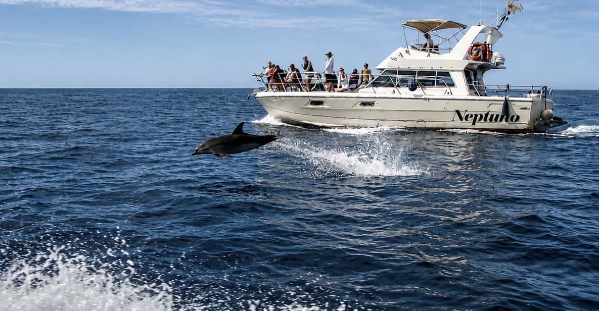 Luxury private yacht anchored in a cove off the coast of Tenerife